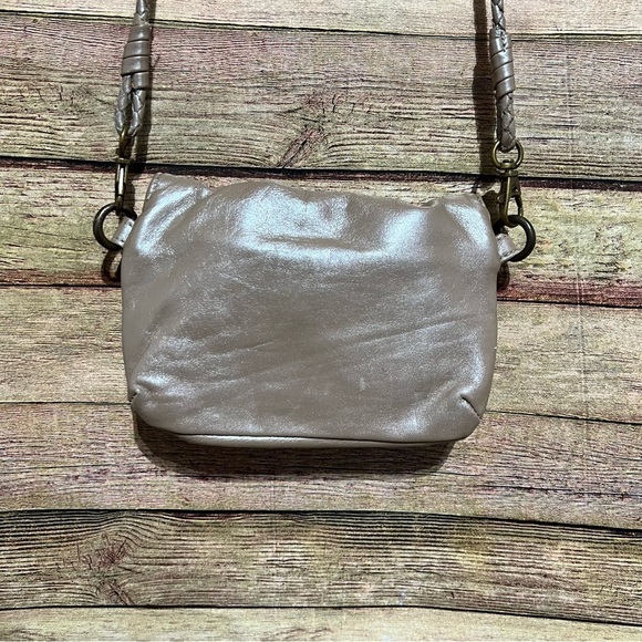 Latico Small Bronze Leather Crossbody - Picture 3 of 9